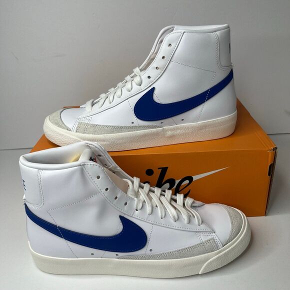 NIB Nike Blazer Mid 77 Vintage Racer Blue Ankle Shoes #369 - Picture 1 of 12